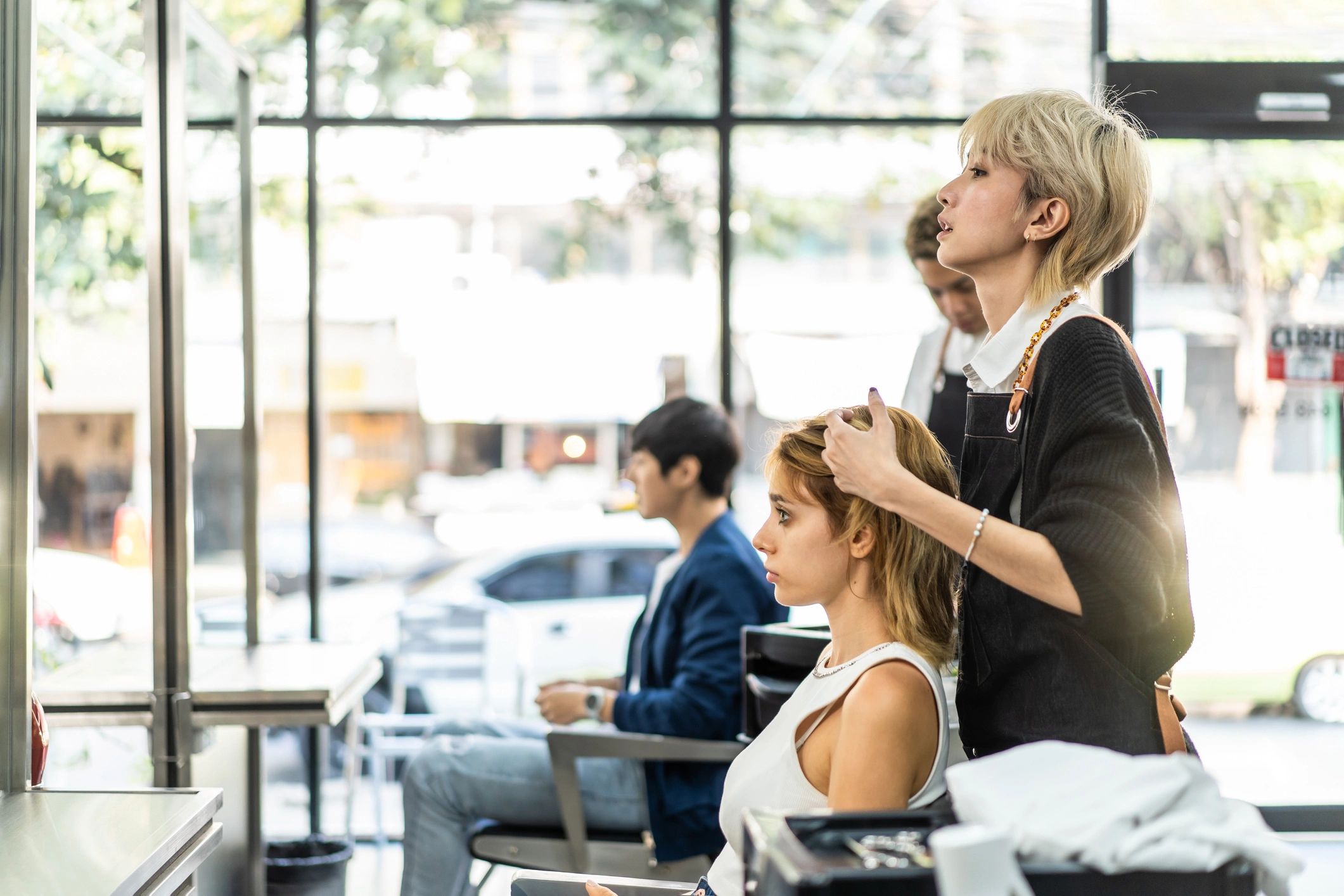 hair stylists group retreat workshop